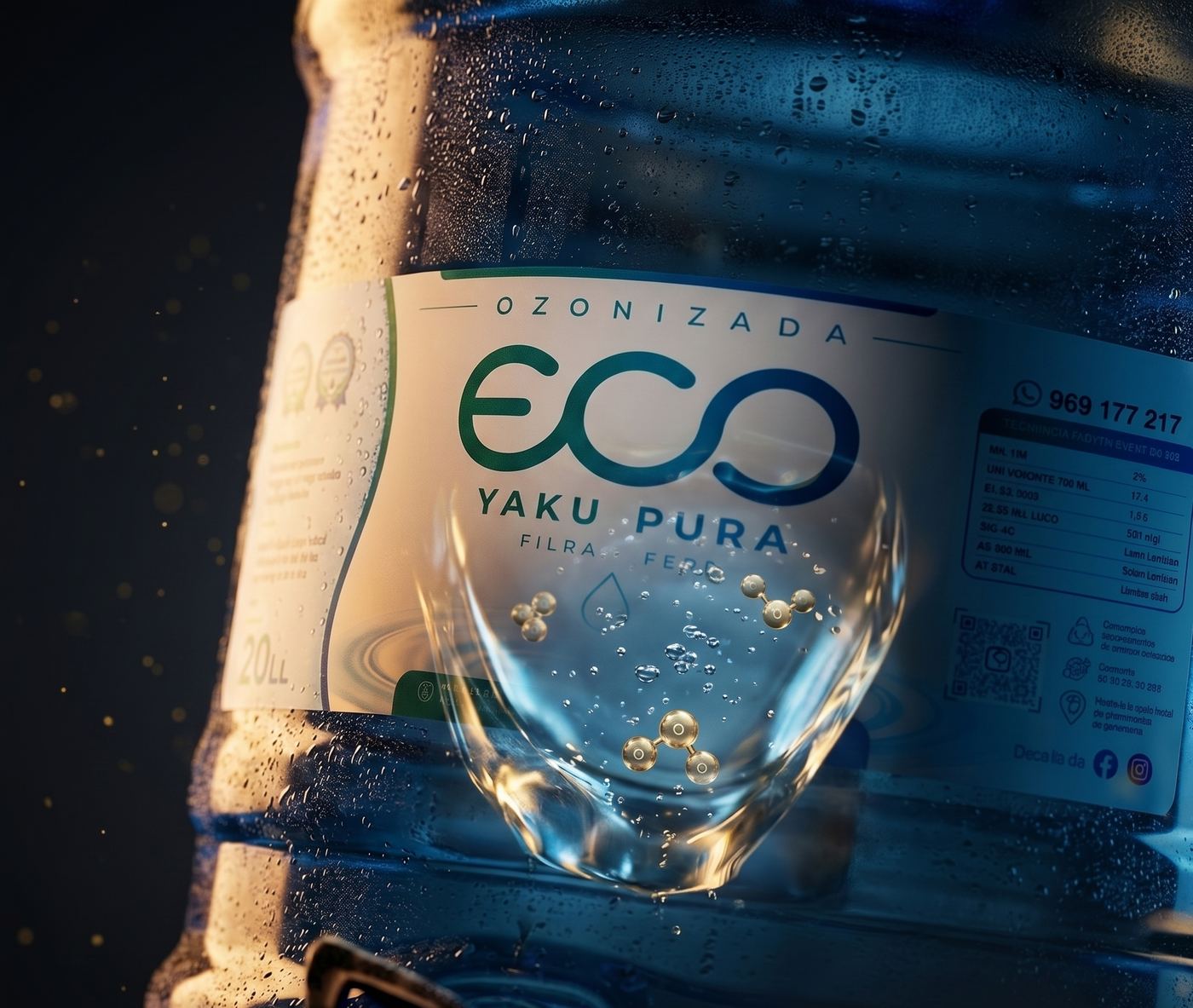 Agua ozonizada